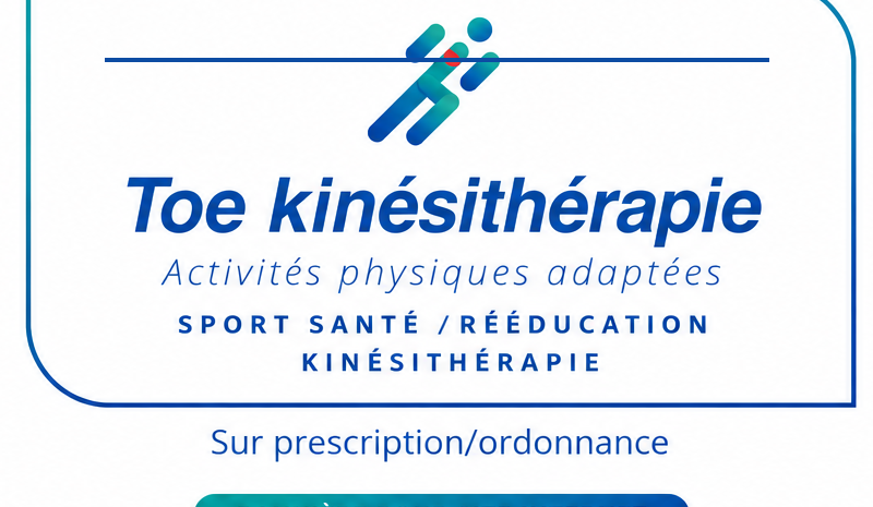 Identité visuelle Toé kinésithérapie
